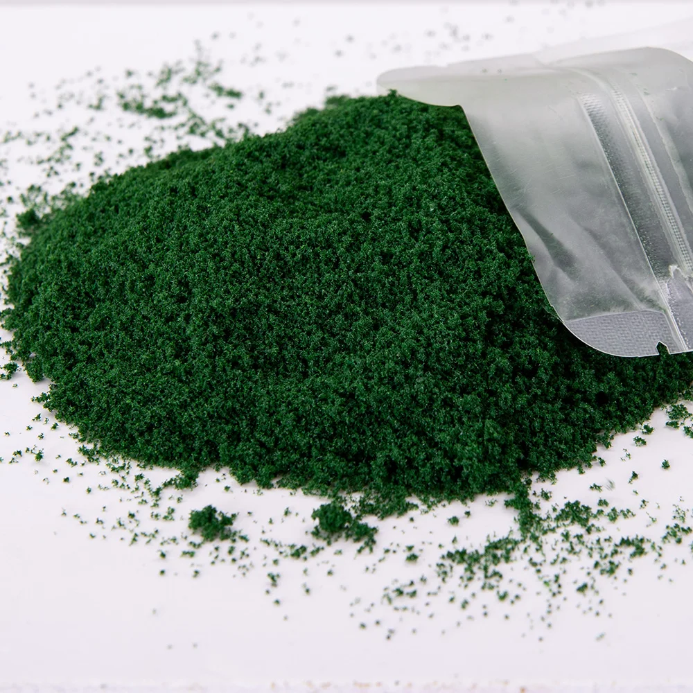 30G Simulation Diorama Turf Sponge Material Terrain Grass Powder for Military Sandtable Building Railway Model Scene Layout 6