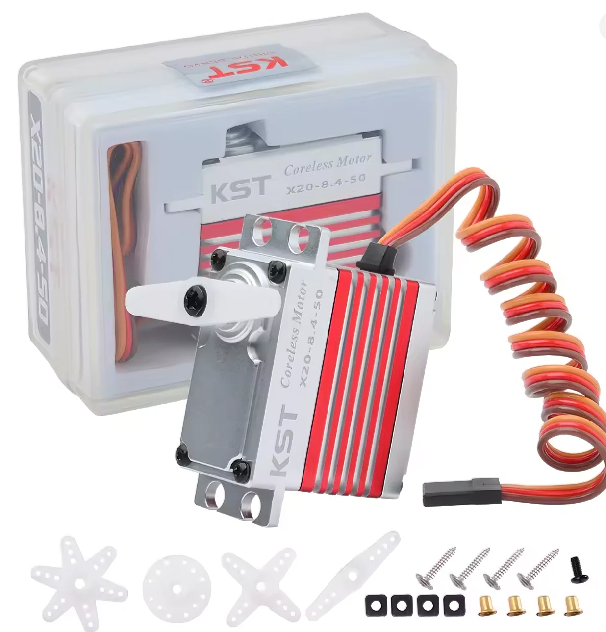 Servo RC KST X20 45kg sans balais étanche pour avion voiture