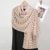 Écharpe Hijab en Mousseline de Soie Imprimée pour Femme, Turban Islamique, Niqab, Bandeau de Sauna, Châle Musulman