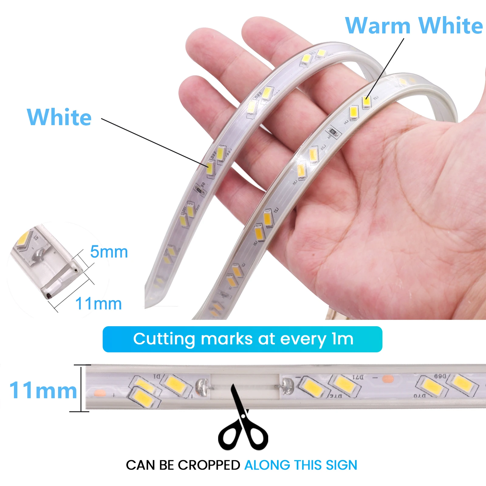 Рисунок 5 - СВЕТОДИОДНАЯ лента SMD 220 5730 в