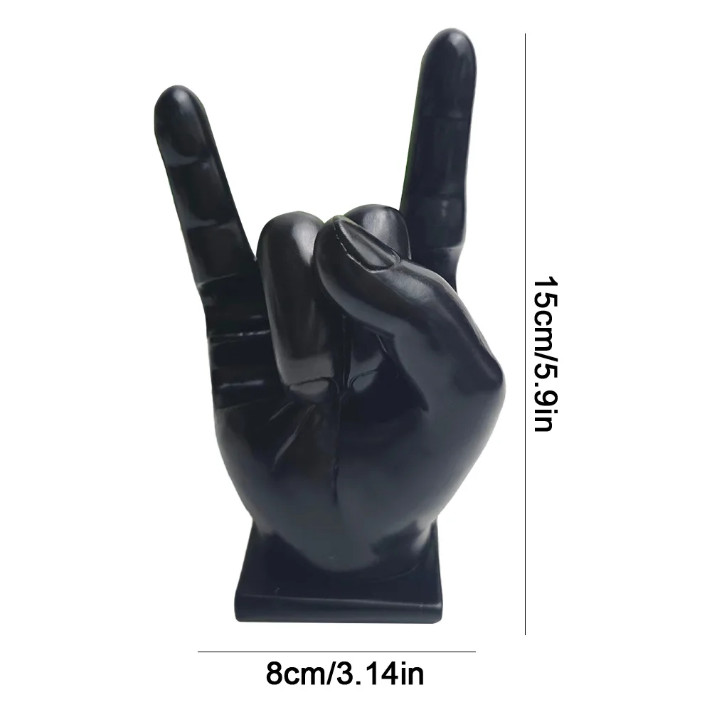 Drumstick Stand Funny Drumsticks Display Storage Resin Stand Room Decor Rock Hand Drumstick Holder Creative Organizer