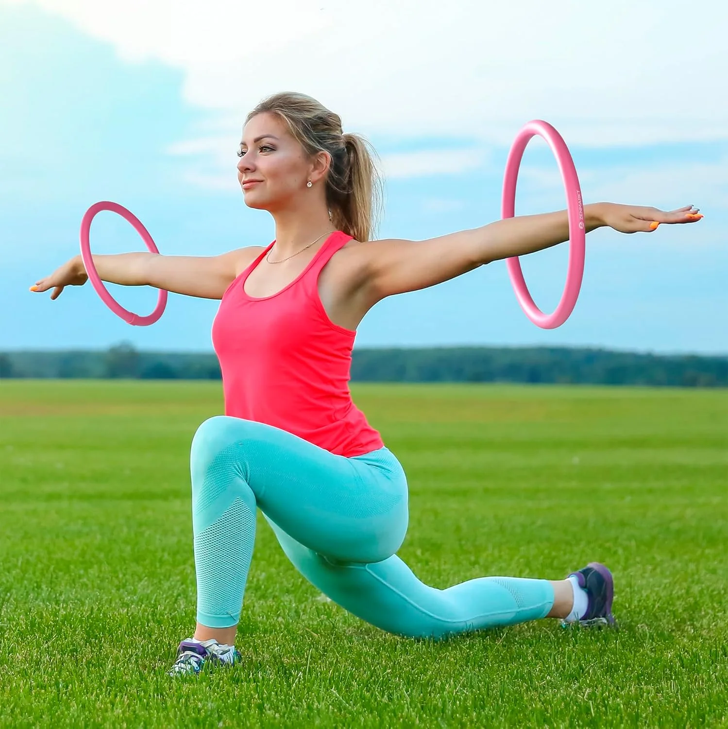 Exercise Hula Hoops Sports Rolling Exercise Ring for Swing Wrist Forearm Arm Training