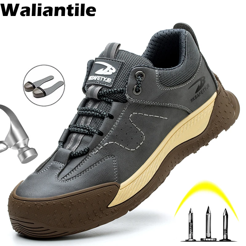 

Waliantile Insulation 6kv Safety Shoes Men Male Puncture Proof Anti-smashing Industrial Work Boots Indestructible Steel Toe Shoe