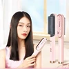 Hair Straightening Brush, Flat Iron for Home Use, Curling Wand, NonIonic, LongLasting Style, Salon Quality Straightener 1