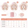 New Baby Swimming Float Ring Inflatable Infant Pink Floating For Summer Kids Swim Pool Accessories Circle Toddler Bathing 3