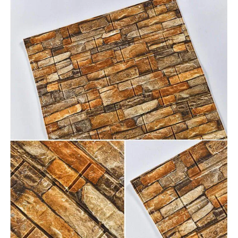 Рисунок 4 - Обои из искусственного кирпича для спальни