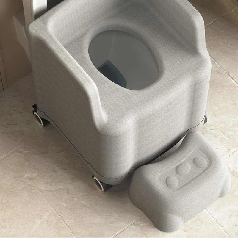 Portable Folding Seats Bedroom Furniture Stools Bath Goods Toilet Scaffolding Wc Stool Adult Goods Furniture Ottomans Foot Step