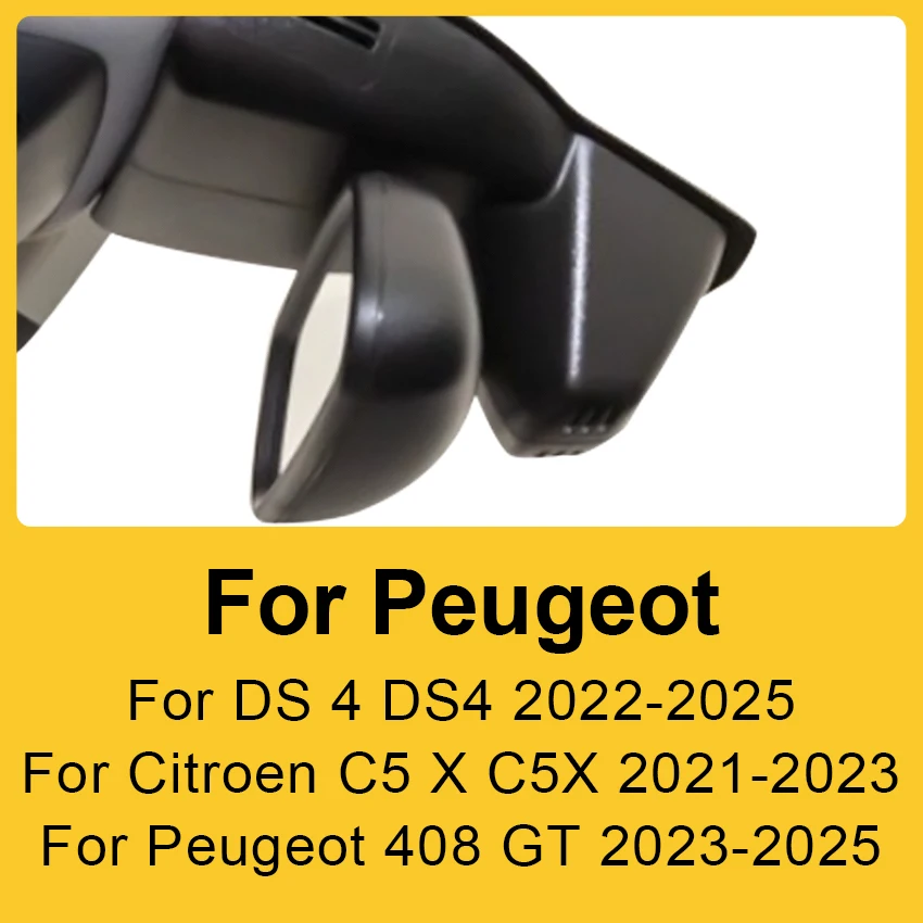 Nuovo! Registratore di Guida per Auto Facile da Installare per Citroen C5 X C5X 2021 2022 2023, Videocamera DVR WiFi UHD 2160P - Image 2