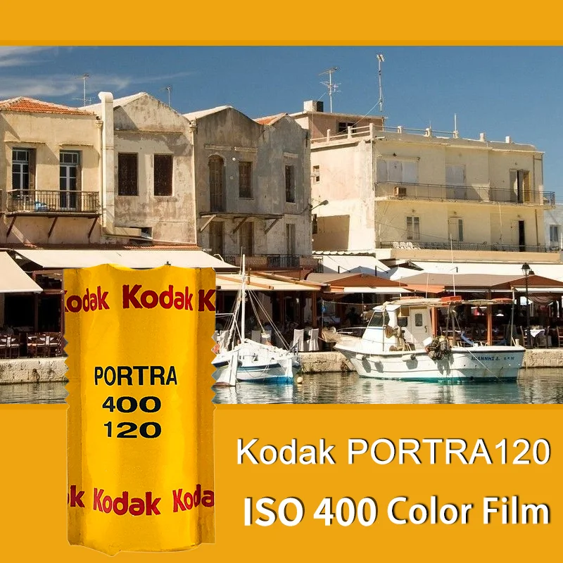 Original Kodak Professional Portra 400 Color Negative Film 120mm