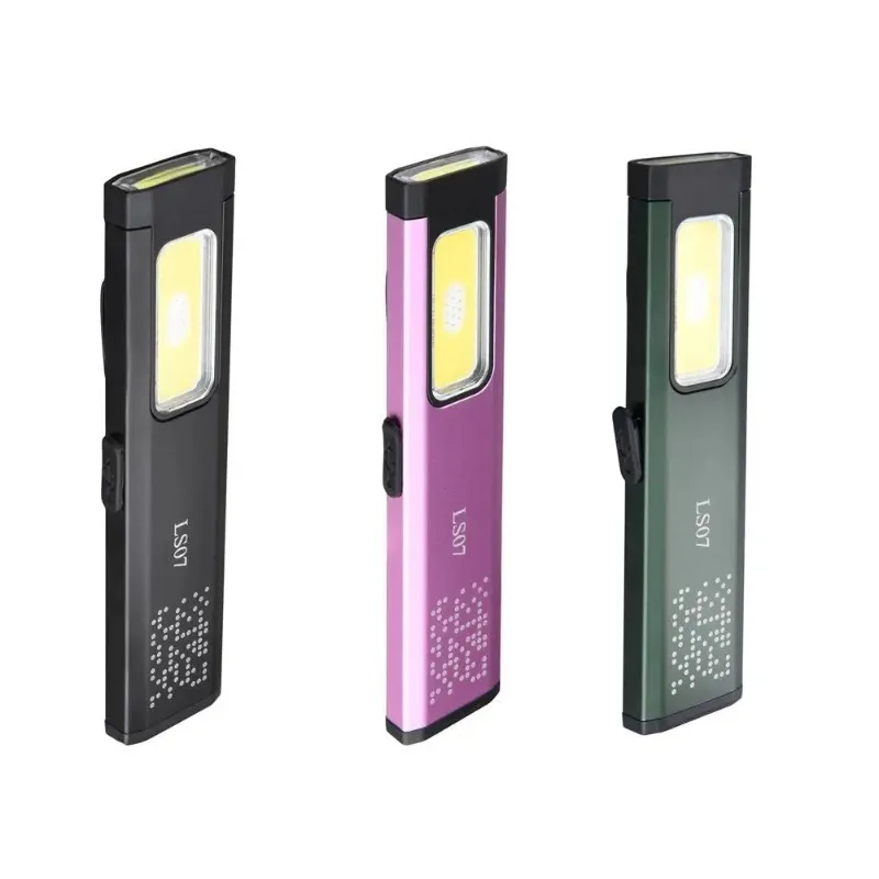 New Magnetic Handheld Flashlight - Waterproof Mini Portable Super Bright Torch Magnet Outdoor Emergency Repair Lighting Tool