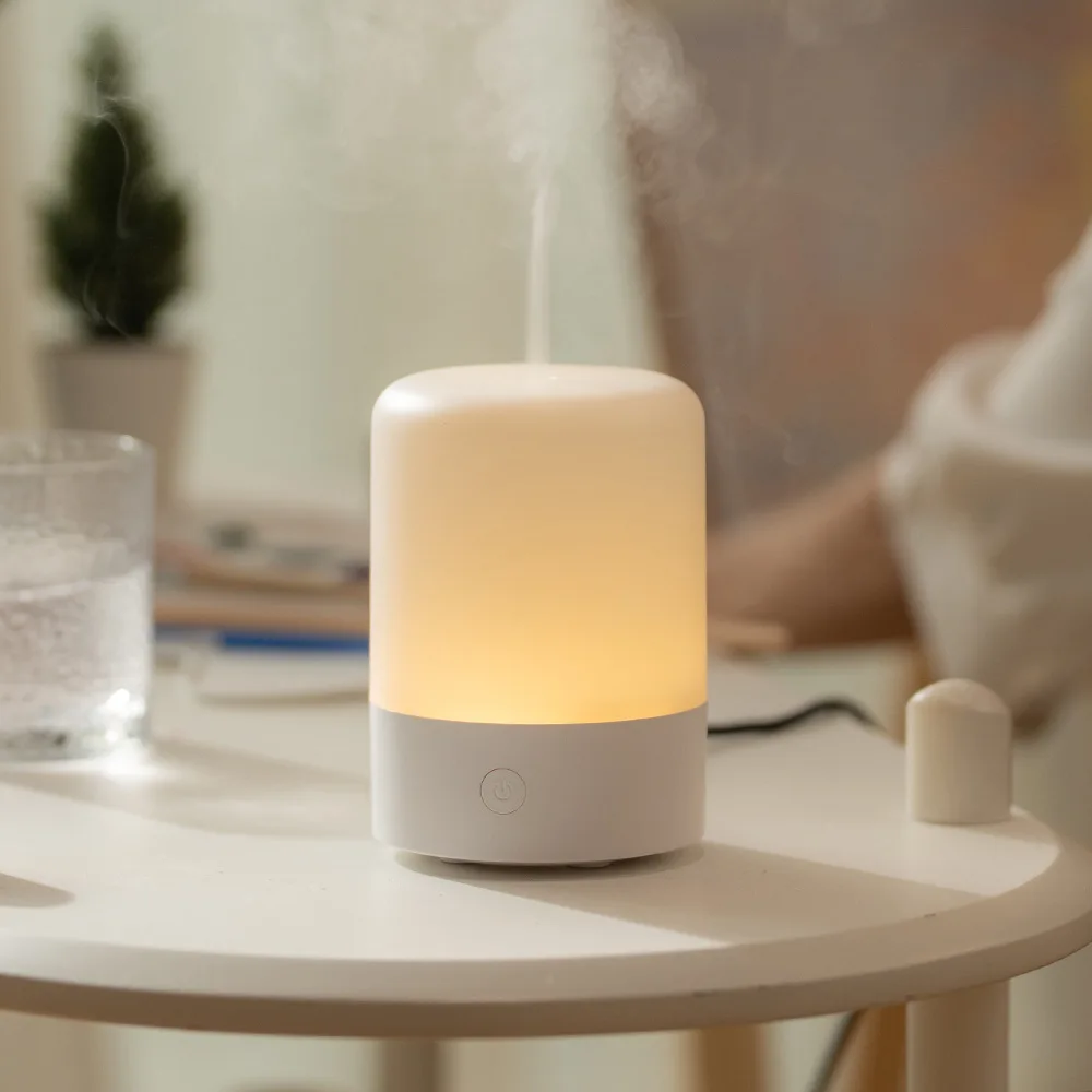 Diffusore di olio essenziale di fragranza elettrica USB per la casa diffusore di umidificatore d'aria con Aroma di nebbia fredda ad ultrasuoni lampada a LED deodorante per ambienti
