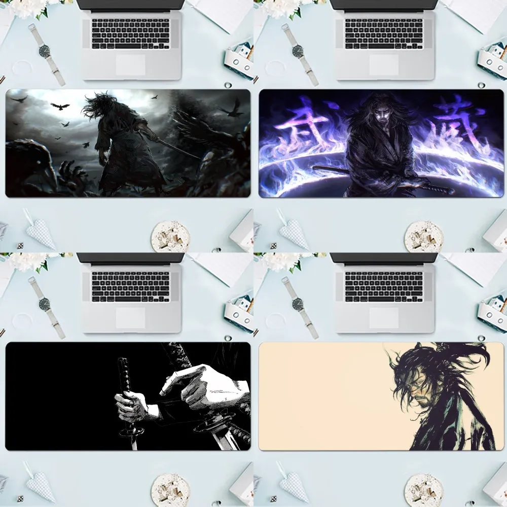Vagabond Manga Mousepad Large Gaming Compute Gamer Pc Keyboard Mouse Mat