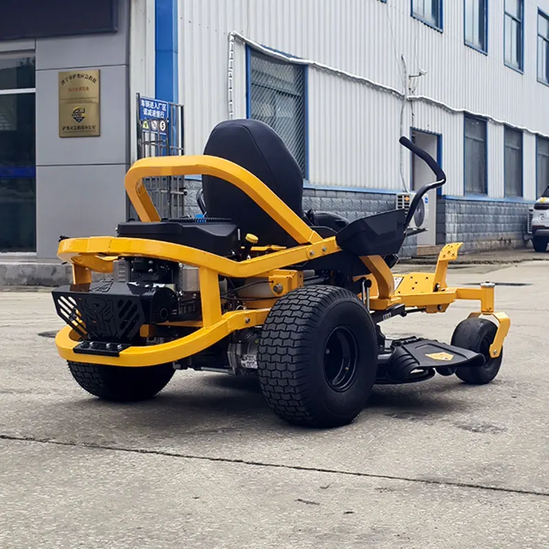 Trattorino rasaerba durevole per uso agricolo, tagliaerba efficiente con sedile confortevole e facile utilizzo - immagine 4