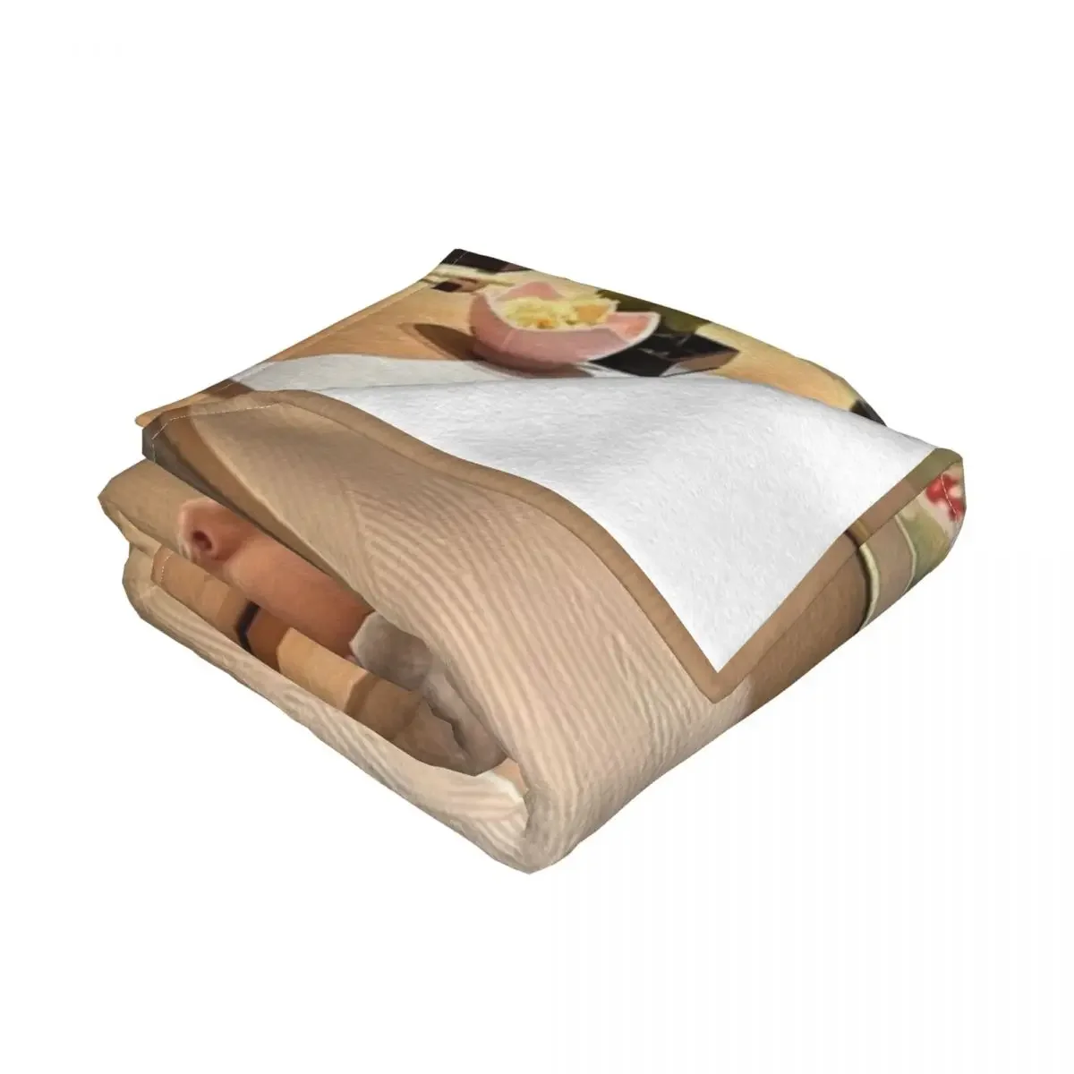 Ateez San Throw Blanket Soft Plaid Blankets for babies 3