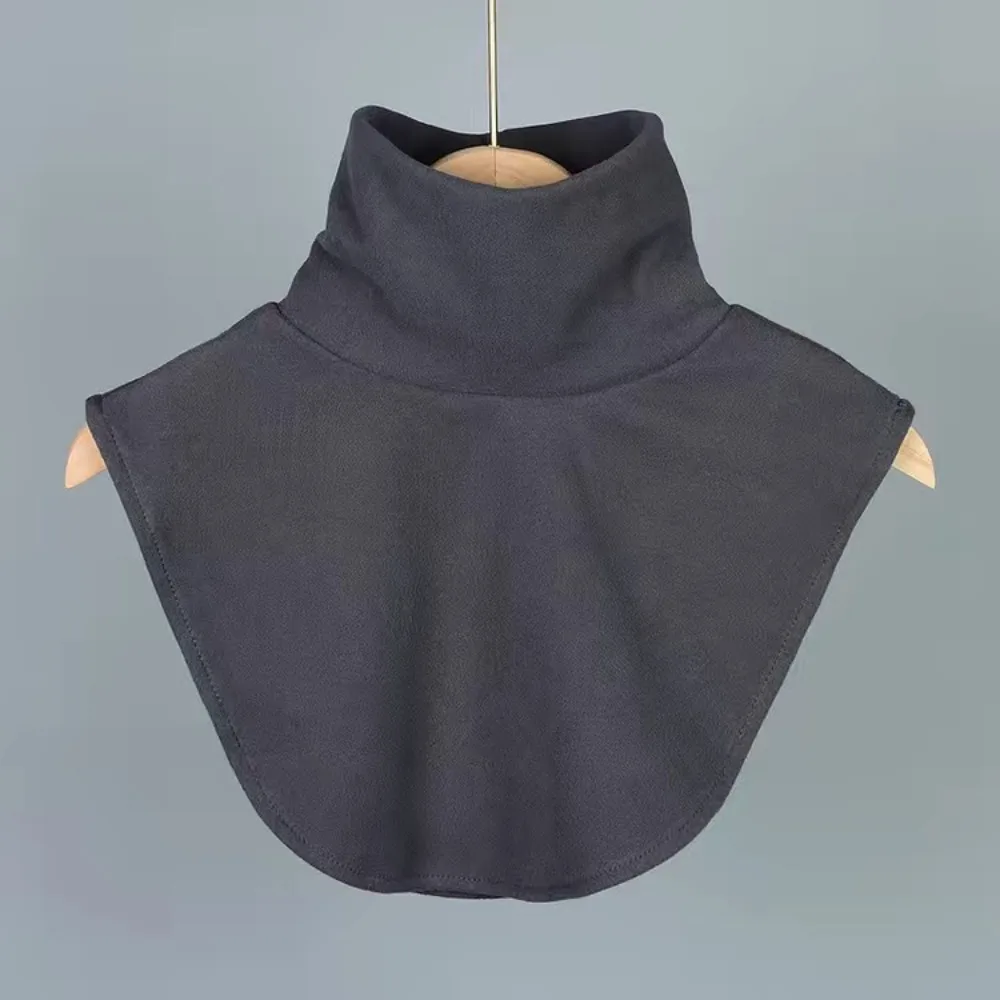 Schals Wraps Gefälschte Kragen Abnehmbare Hohe Elastische Falsche Kragen Hals Abdeckung Wärmer Mode Rollkragen Herbst Winter – Detail 3