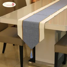 Orgulhoso rosa simples linho cama corredor bandeira moderna casa toalha de mesa bandeira mesa capa de mesa casa decoração do desktop