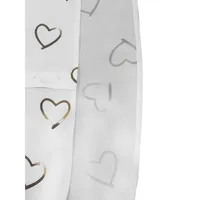 Plus Size 1XL-5XL Women's Fashionable Lapel Single Breasted Heart-shaped Printed Casual Long Sleeved Comfortable Shirt - Image 5