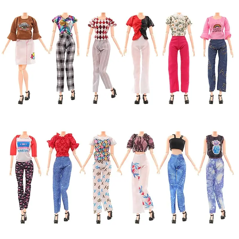 1PC Dollhouse Miniature Doll Dress Short Skirt Blouse Summer Casual Priness Dress Wear Clothing For 30cm Dolls Fashion Clothes 14 1PC Dollhouse Miniature Doll Dress Short Skirt Blouse Summer Casual Priness Dress Wear Clothing For 30cm Dolls Fashion Clothes