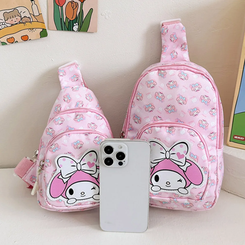 1pc Kids' Cute Cartoon Printed Mini Shoulder & Crossbody Bag With Zipper  For Daily Outfits Matching | SHEIN USA