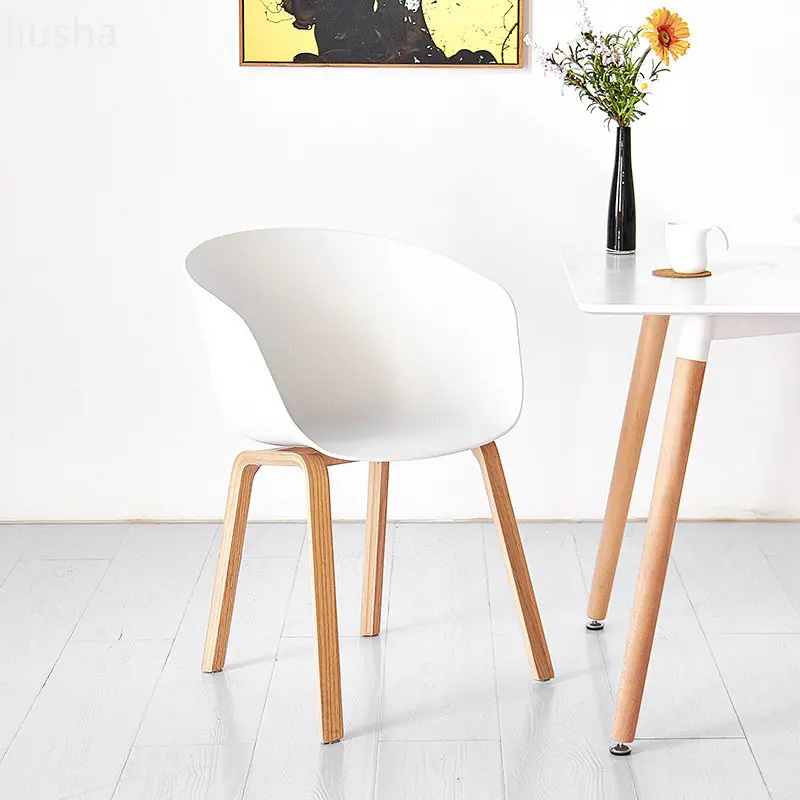 Nordic chair bar creative lounge chair coffee shop negotiation chair modern simple home reception chair bedroom book chair round painted negotiation table for 3 people simple modern white small reception conference table and chair combination