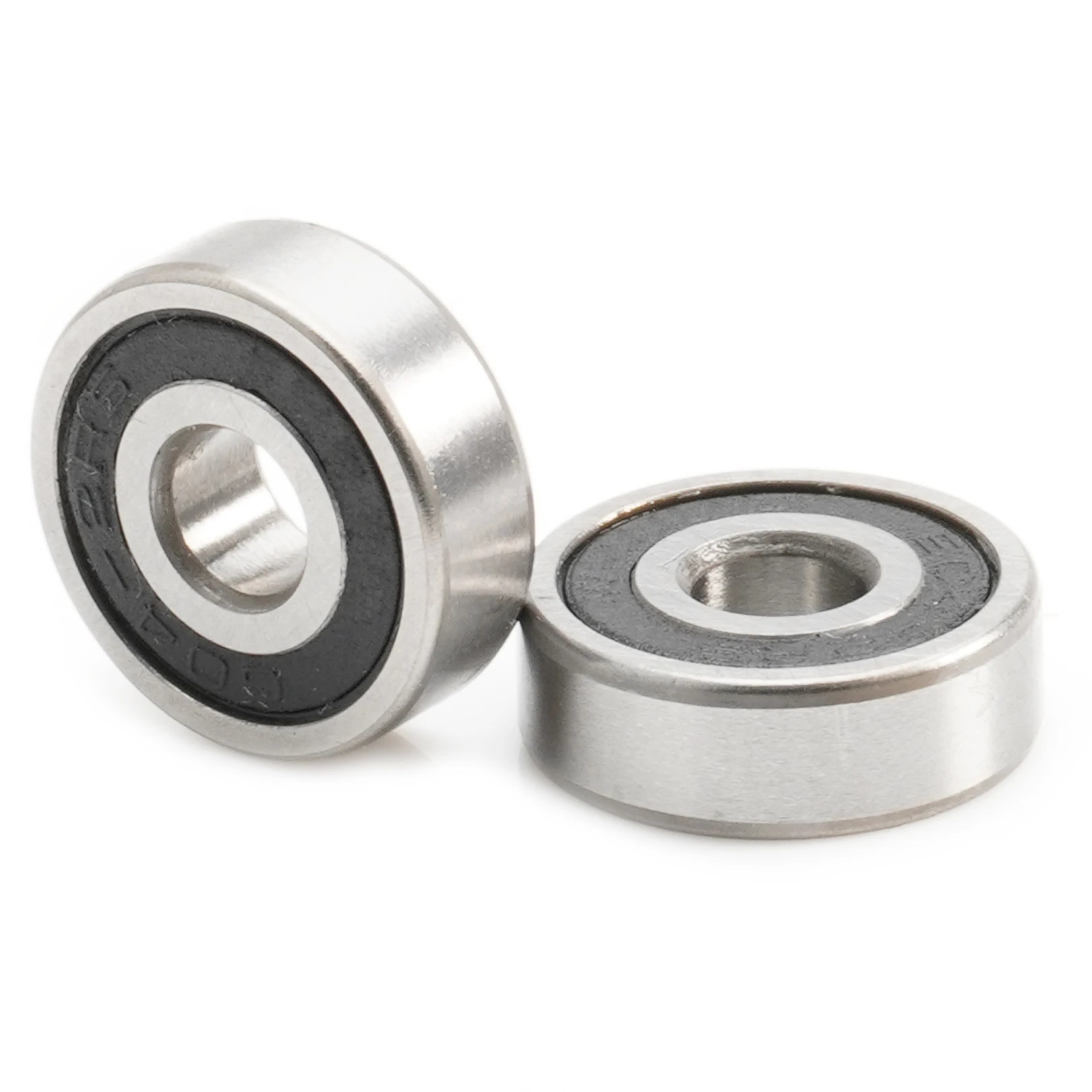 10PC 604RS Bearing ABEC-1 10PCS 4x12x4 mm Miniature 604 2RS Steel Roller Skate Scooter Parts Miniature Deep Groove Ball Bearing