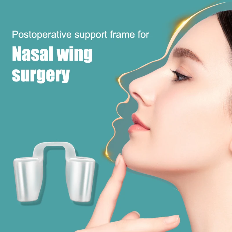 Description Picture 6 of item1pcs Silicone Nose Up Shaper Bridge Booster Shaping Clip Shaper Bridge Straightening Beauty Nose Clip Corrector Massage Tool
