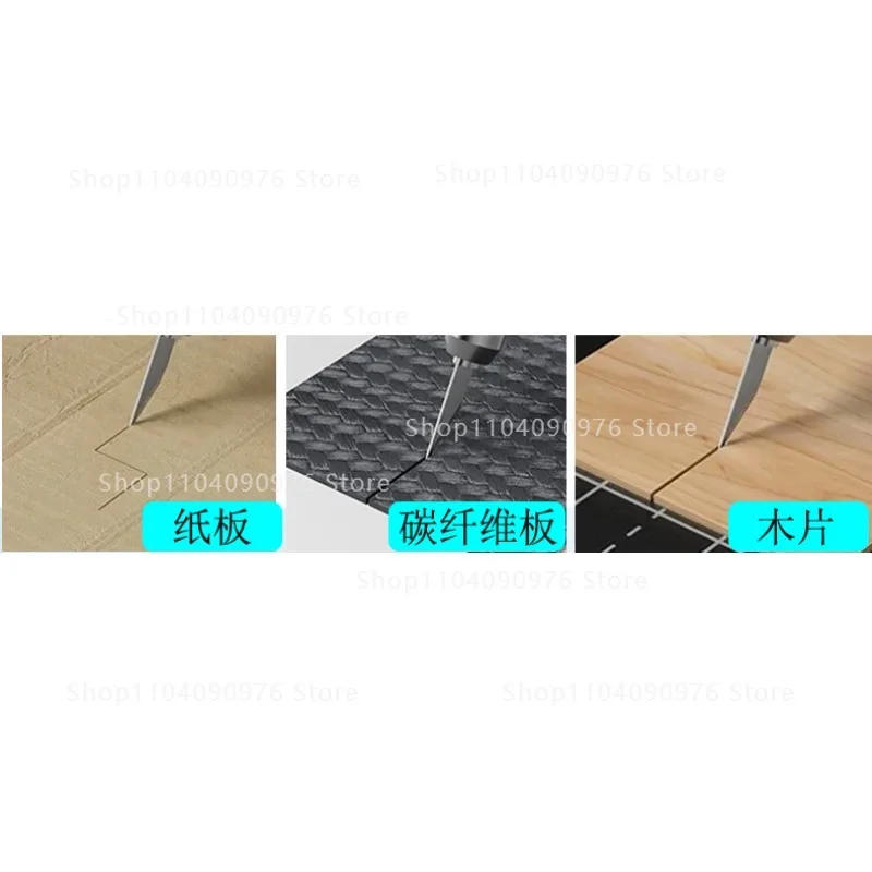 Ultrasonic cutting knife deburring burr edge car headlight cutting modified leat