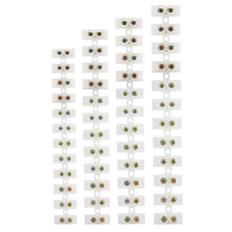 12 Position Barrier Terminal Strip Block X3-0312 X3-0612 X3-1012 X3-1512 X3-2012 X3-3012 X3-6012 X3-8012 X3-10012 X3-15012 wire connectors din rail terminal block