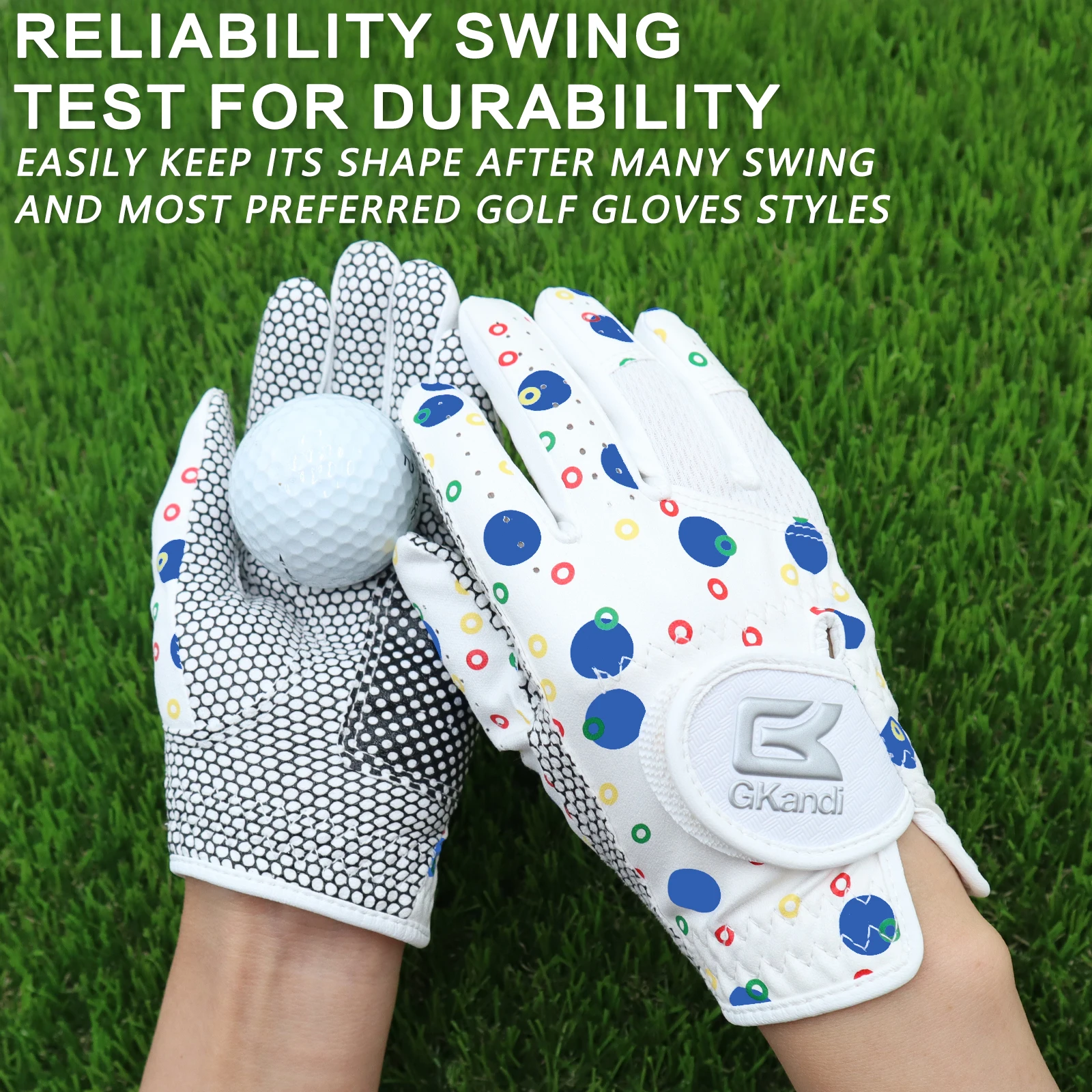 Golf Gloves for Kids Junior Youth Toddler Boys Girls, Left Right Handed S M Large XL Size, Durable Quick Dry 3