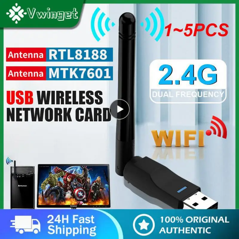 

1 ~ 5 шт. 150 Мбит/с USB Wifi адаптер Ethernet USB WiFi приемник для DVB TTop Box высокая скорость для Freesat V7S V8 Super Tv Box