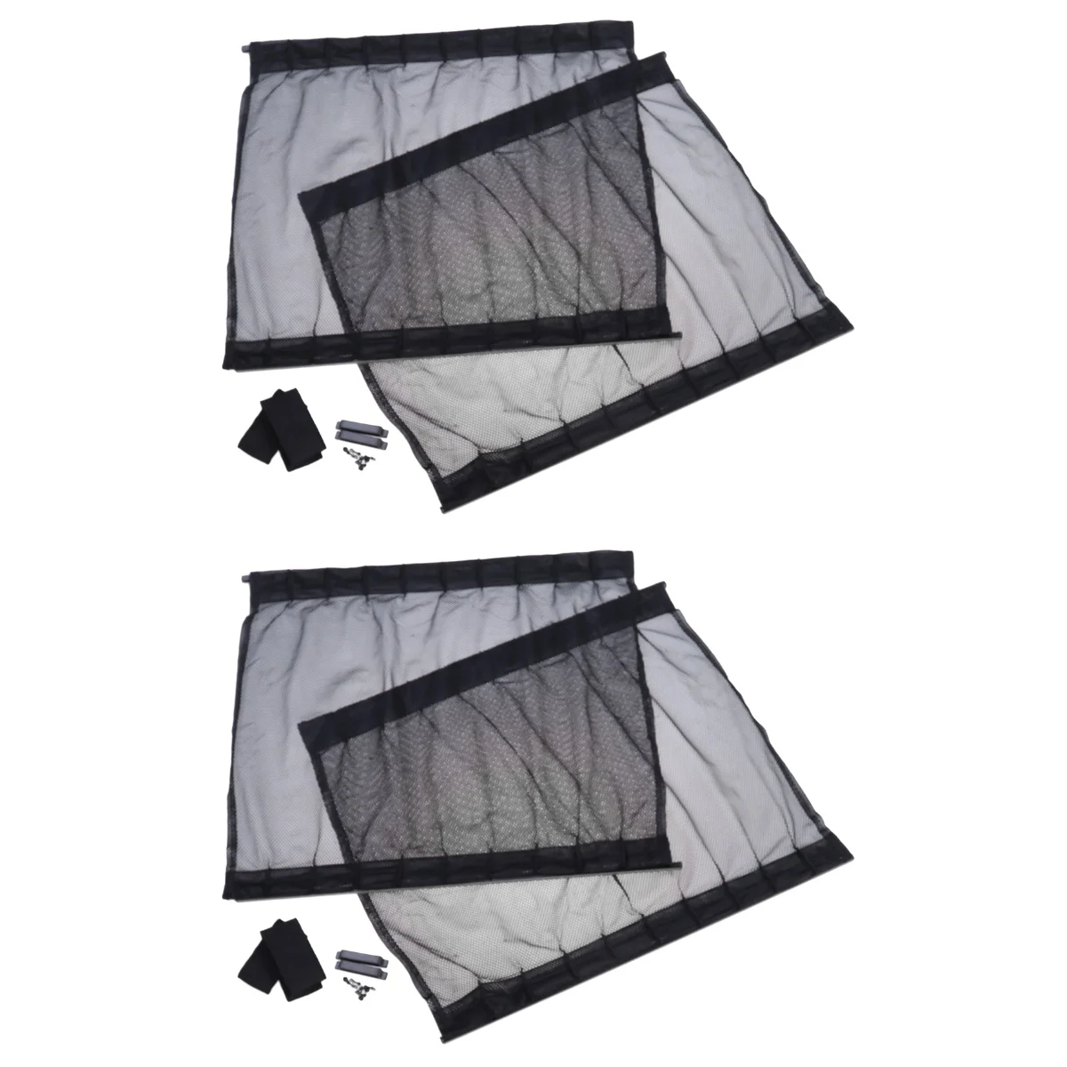 

4 шт., сетчатые шторы для боковых окон автомобиля