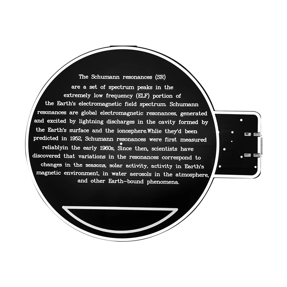 7.83Hz Schumann Resonances Generator Ultra-Low Frequency Pulse Wave Generator Type-C Audio Resonator for Relax Body and Mind