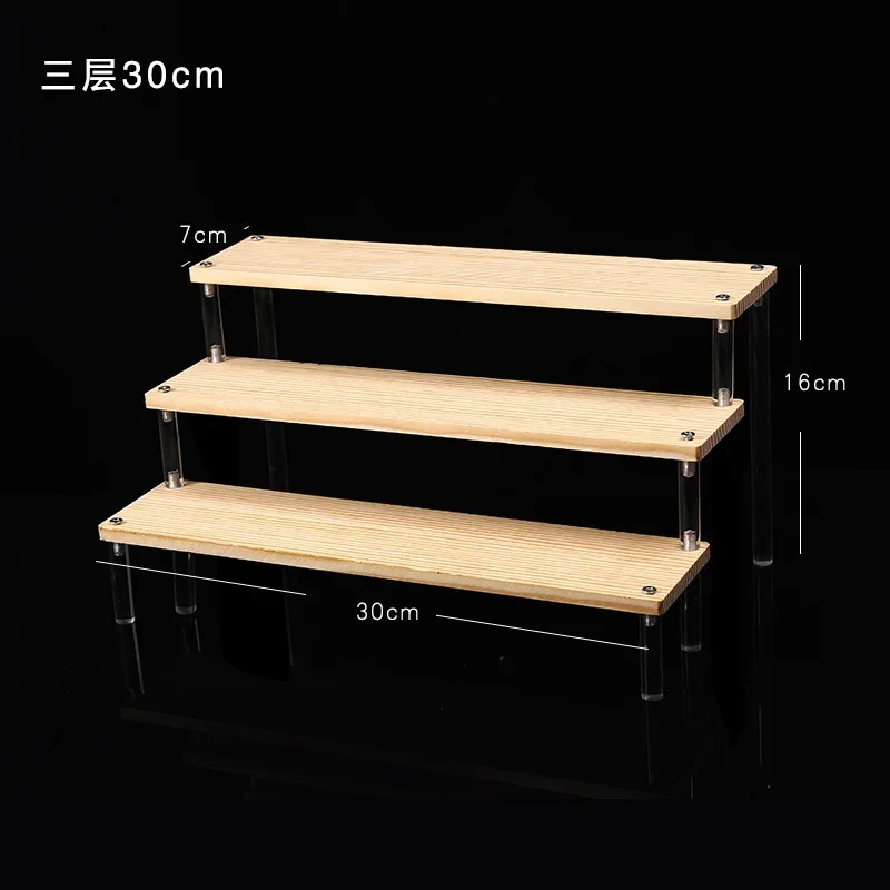 Acrylic Multi-Purpose Display Stand Riser for Collectibles and Accessories