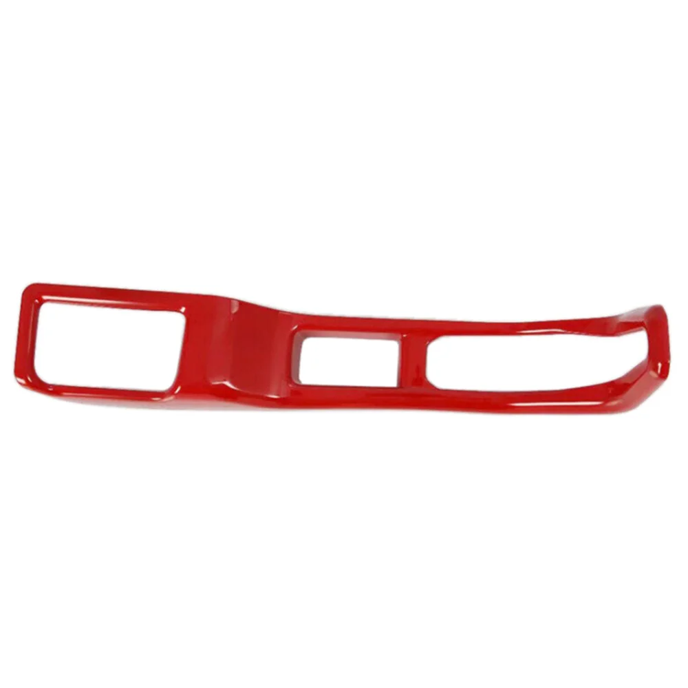 for Jeep Wrangler JL-Interior Accessories 4 Wheel Drive Emergency Brake Trim 4WD Decorative Cover Carbon Fiber Look