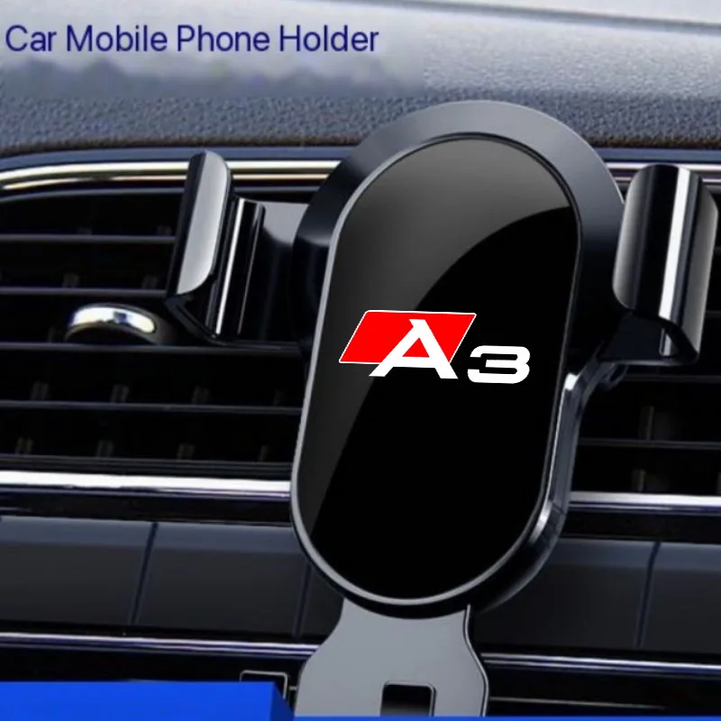 

Car Phone Holder Air Vent Mobile GPS Stand Smartphone Support For AUDI A1 A3 A4 A5 A6 A7 A8 Q3 Q5 Q7 Q8 Car Accessories