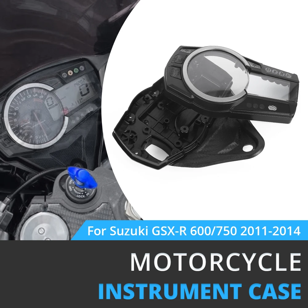 

For Suzuki GSX-R 600/750 600 750 2011-2014 Motorcycle Instrument Case Speedometer Tachometer Case Gauge Odometer Housing Cover