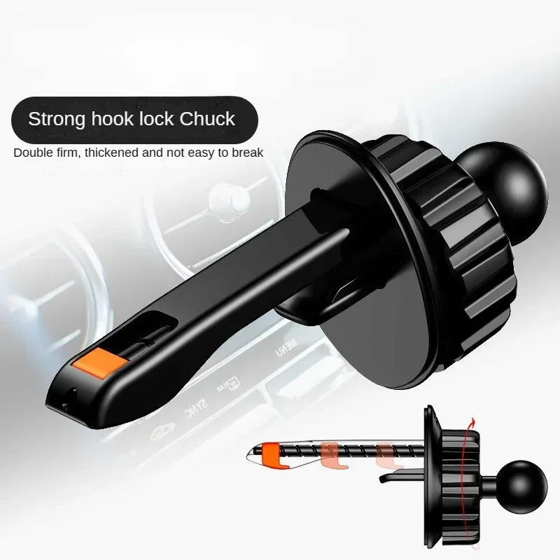 

Upgrade Air Vent Clip for Car Phone Holder Stand 17mm Ball Head for Air Outlets Auto Telephone Support Mount Bracket