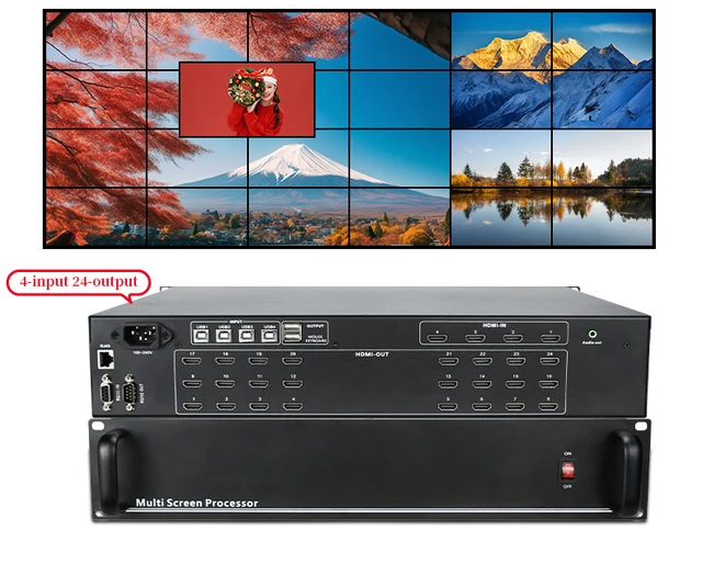 ATEN 4×4ビデオウォール対応 HDMIシームレススイッチャー