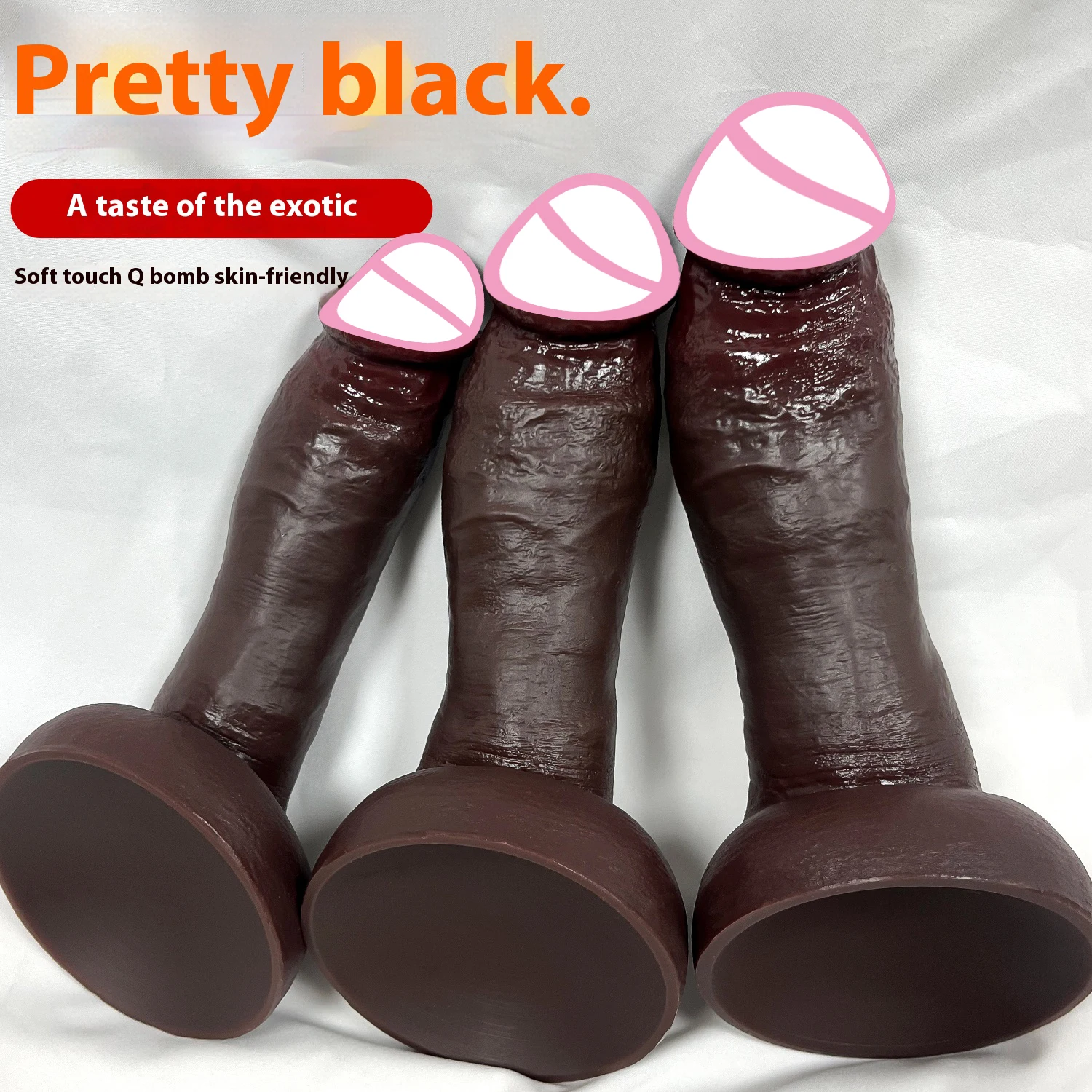 Real Skin Huge Dildo Soft Silicone Artificial Penis Male Cock With Suction Cup Adult Vagina Anal Sex Toys For Women Male Orgasm