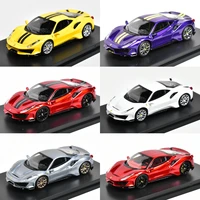 ichilan model  1:64 Novitec 488 Pista Diecast Model Car 1