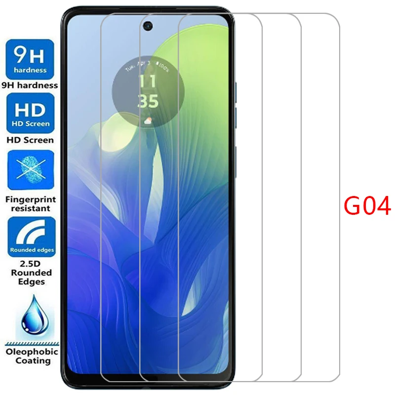 

Защита экрана для motorola moto g04, защитное закаленное стекло на motorolag04 motog04 g 04 04g 5g, пленка для телефона, стекло mot g04glass