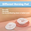 Reusable Silica Gel Breast Milk Collector Multifunctional Leak-proof Nectar Collector Ultra Soft Nursing Pad Wearable Pad 2