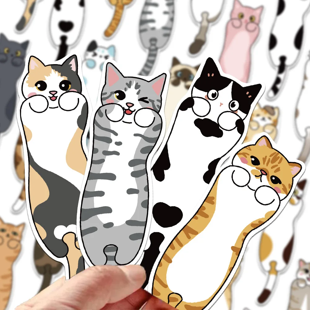 30Pcs Cartoon Reading Cat Bookmarks Set Cute Aesthetic Page Markers for Students DIY Book Annotation Stationery Supplies animal bookmark,bookmarks stationery supplies