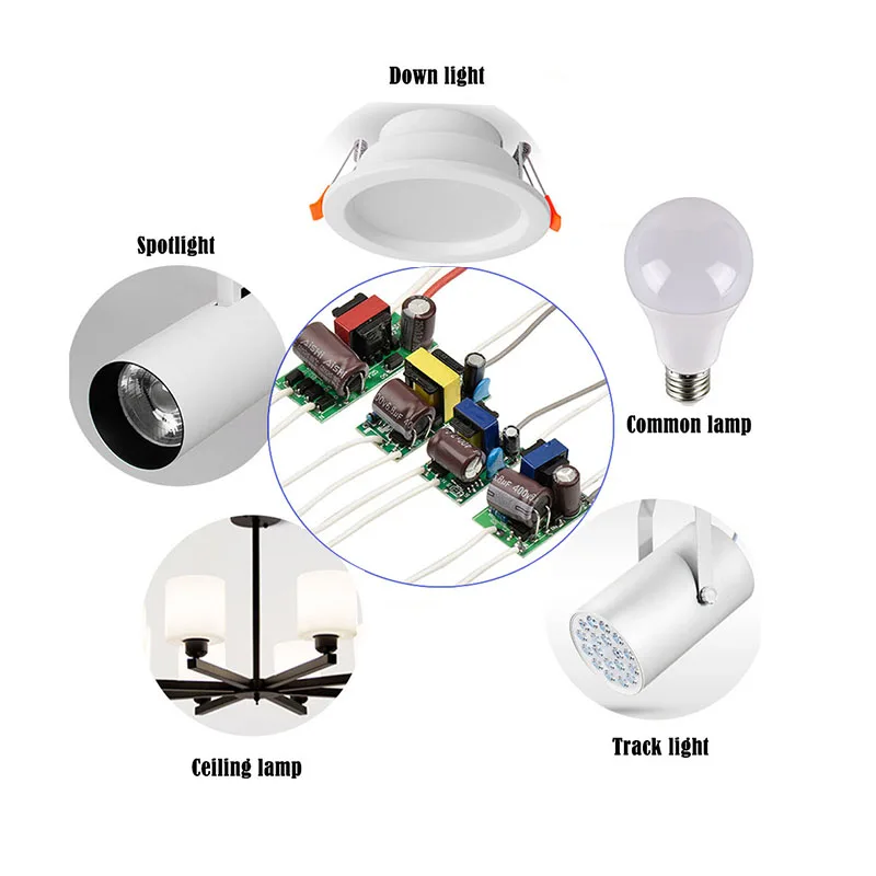 ZHMZH 10 / AC85-265V LED ̹ 3W 4-7W 8-24W 24-36W IC  ̹ 300mA    ġ Ʈ Ʈ