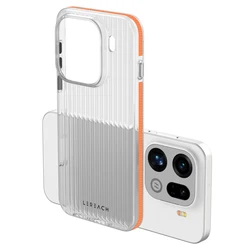 Lereach Corrugated Matte Phone Case - Anti - Slip, Slim, Fingerprint - Resistant, Multi - Color Options for OPPO Find X9 (Orange)