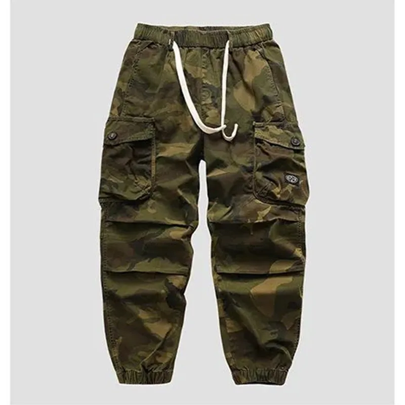 

Men's Retro Camouflage Work Attire Trousers Outdoor Travel Casual Sports Hiking Trekking Camp Longs Hunting Loose Pants Autumn