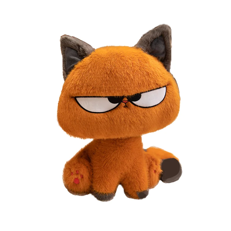 Cute Orange Cat Plushie - 30/40cm Soft Stuffed Toy, Kawaii Cartoon Stuffed Animal for Kids, Birthday & Halloween Gift Idea