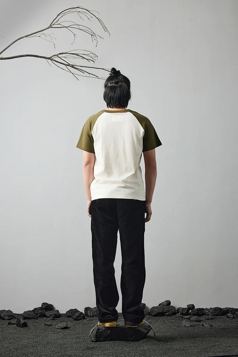 Akkad Kuti Japanese Retro Style Male, TShirts Student Casual Good Collocation Tee 100% Cotton - Uniqwear