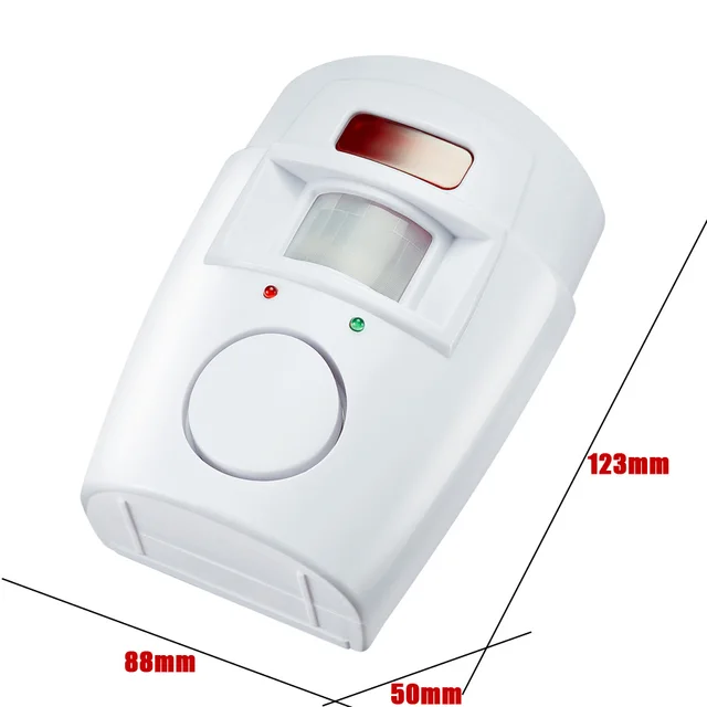 Home Smart Wireless Home Security PIR Alert Infrared Sensor Alarm system Anti-theft Motion Detector Alarm 105DB Siren 5