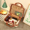 Disney 14 Inch Solid Color Travel Suitcase Mickey Avatar Relief Mini Square Women Luggage Cosmetic Case Boarding Carrying Case 4
